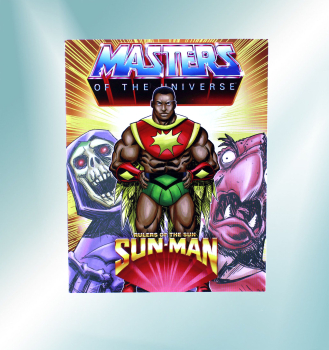 Masters of the Universe Mini-Comic (Figurenbeilage) "Rulers of the Sun: Sun-Man" von Mattel